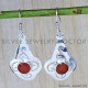Carnelian 925 Sterling Silver Earrings (SJWE-94) Carnelian 925 Sterling Silver Earrings (SJWE-94)