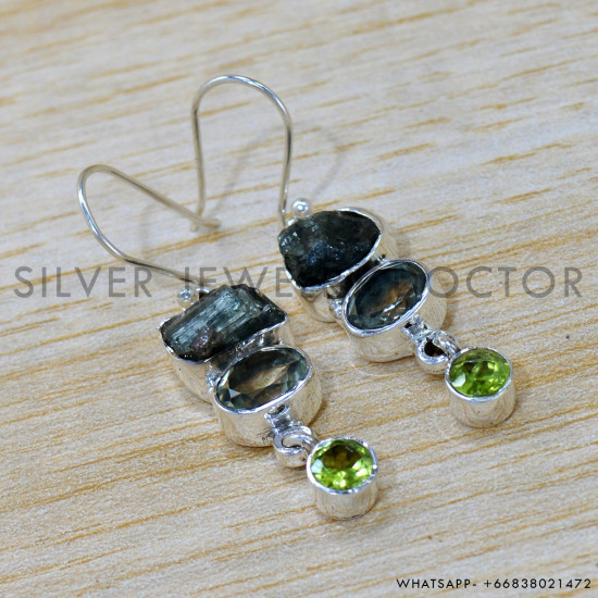 925 Sterling Silver Earrings (SJWE-943)