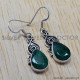 Emerald 925 Sterling Silver Earrings (SJWE-95) Emerald 925 Sterling Silver Earrings (SJWE-95)