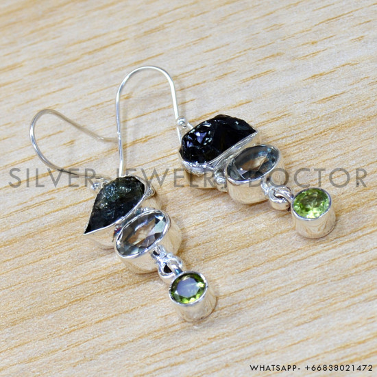 925 Sterling Silver Earrings (SJWE-950)
