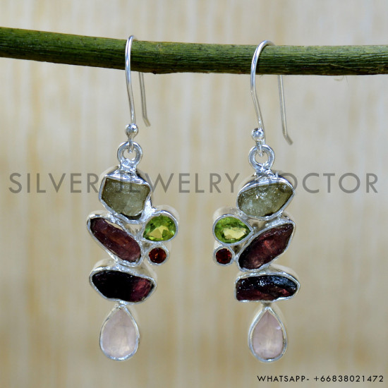 925 Sterling Silver Earrings (SJWE-953)