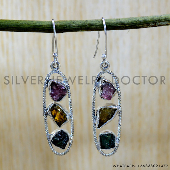 925 Sterling Silver Earrings (SJWE-955)
