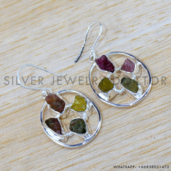 925 Sterling Silver Earrings (SJWE-958)