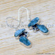 Aquamarine 925 Sterling Silver Earrings (SJWE-959)