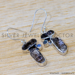 Labradorite 925 Sterling Silver Earrings (SJWE-960) Labradorite 925 Sterling Silver Earrings (SJWE-960)
