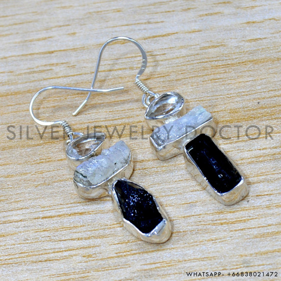 925 Sterling Silver Earrings (SJWE-964)
