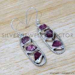 925 Sterling Silver Earrings (SJWE-965) 925 Sterling Silver Earrings (SJWE-965)