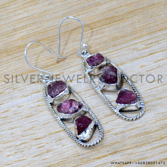 925 Sterling Silver Earrings (SJWE-965)