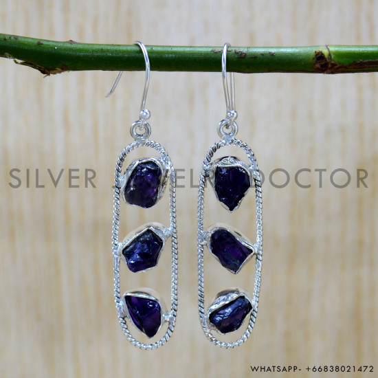 925 Sterling Silver Earrings (SJWE-966)