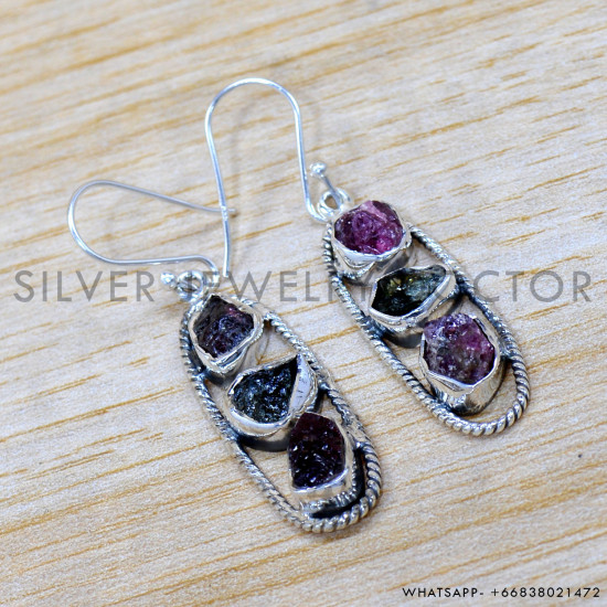 925 Sterling Silver Earrings (SJWE-968)