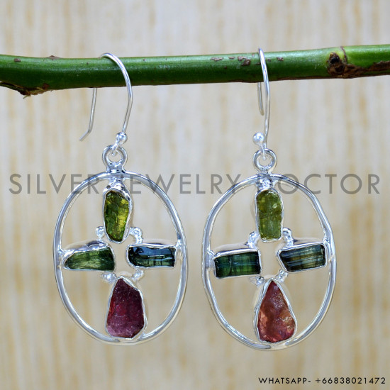 925 Sterling Silver Earrings (SJWE-971)