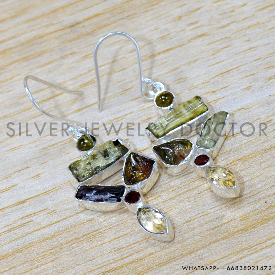 925 Sterling Silver Earrings (SJWE-974)