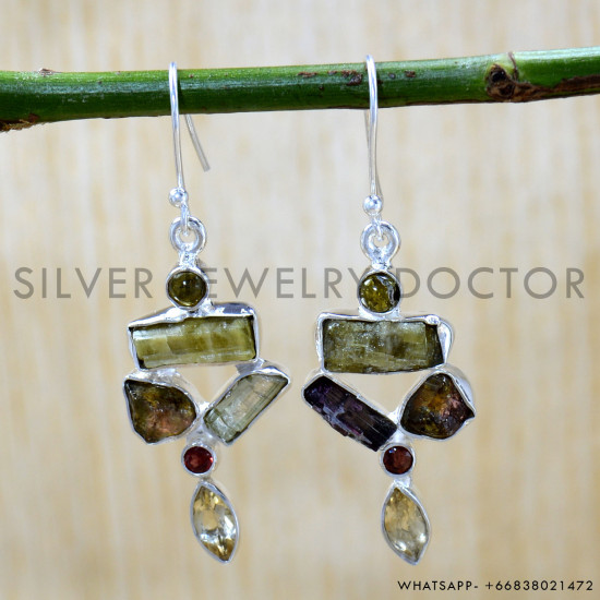 925 Sterling Silver Earrings (SJWE-974)