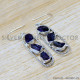 Amethyst 925 Sterling Silver Earrings (SJWE-976)