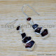 Garnet 925 Sterling Silver Earrings (SJWE-979)