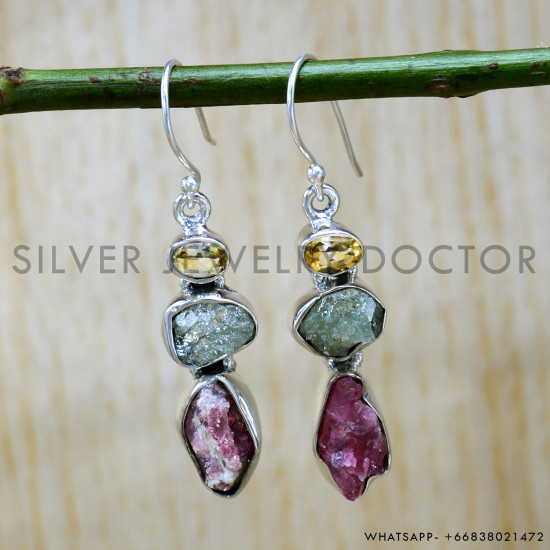 925 Sterling Silver Earrings (SJWE-983)