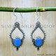 Chalcedony 925 Sterling Silver Earrings (SJWE-988)