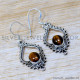Tiger Eye 925 Sterling Silver Earrings (SJWE-991) Tiger Eye 925 Sterling Silver Earrings (SJWE-991)