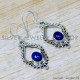 Lapis Lazuli 925 Sterling Silver Earrings (SJWE-999) Lapis Lazuli 925 Sterling Silver Earrings (SJWE-999)