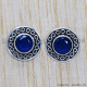 Sapphire 925 Sterling Silver Earrings (SJWES-105) Sapphire 925 Sterling Silver Earrings (SJWES-105)