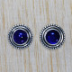 Amethyst Gemstone 925 Sterling Silver Designer Jewelry Fine Stud Earring SJWES-116
