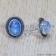 Rainbow Moonstone 925 Sterling Silver Earrings (SJWES-129) Rainbow Moonstone 925 Sterling Silver Earrings (SJWES-129)