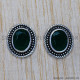 Emerald 925 Sterling Silver Earrings (SJWES-132) Emerald 925 Sterling Silver Earrings (SJWES-132)