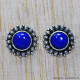 Lapis Lazuli 925 Sterling Silver Earrings (SJWES-155) Lapis Lazuli 925 Sterling Silver Earrings (SJWES-155)