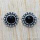 Black Onyx 925 Sterling Silver Earrings (SJWES-157) Black Onyx 925 Sterling Silver Earrings (SJWES-157)