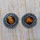 Tiger Eye 925 Sterling Silver Earrings (SJWES-172) Tiger Eye 925 Sterling Silver Earrings (SJWES-172)