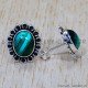 Malachite 925 Sterling Silver Earrings (SJWES-191) Malachite 925 Sterling Silver Earrings (SJWES-191)