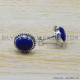 Lapis Lazuli 925 Sterling Silver Stud Earrings (SJWES-20) Lapis Lazuli 925 Sterling Silver Stud Earrings (SJWES-20)