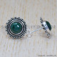 Malachite 925 Sterling Silver Earrings (SJWES-208) Malachite 925 Sterling Silver Earrings (SJWES-208)