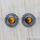 Tiger Eye 925 Sterling Silver Earrings (SJWES-209) Tiger Eye 925 Sterling Silver Earrings (SJWES-209)