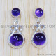 Amethyst 925 Sterling Silver Stud Earrings (SJWES-222) Amethyst 925 Sterling Silver Stud Earrings (SJWES-222)