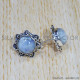 Rainbow Moonstone 925 Sterling Silver Earrings (SJWES-245) Rainbow Moonstone 925 Sterling Silver Earrings (SJWES-245)