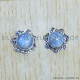 Rainbow Moonstone 925 Sterling Silver Earrings (SJWES-245) Rainbow Moonstone 925 Sterling Silver Earrings (SJWES-245)