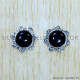 Black Onyx 925 Sterling Silver Earrings (SJWES-250)