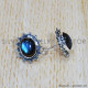 Labradorite 925 Sterling Silver Earrings (SJWES-259) Labradorite 925 Sterling Silver Earrings (SJWES-259)