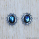 Labradorite 925 Sterling Silver Earrings (SJWES-259) Labradorite 925 Sterling Silver Earrings (SJWES-259)