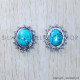Turquoise 925 Sterling Silver Earrings (SJWES-262) Turquoise 925 Sterling Silver Earrings (SJWES-262)