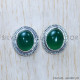 Green Onyx 925 Sterling Silver Earrings (SJWES-278)