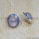 Rose Quartz 925 Sterling Silver Earrings (SJWES-280) Rose Quartz 925 Sterling Silver Earrings (SJWES-280)
