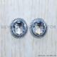 Crystal 925 Sterling Silver Earrings (SJWES-285) Crystal 925 Sterling Silver Earrings (SJWES-285)