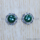Malachite 925 Sterling Silver Earrings (SJWES-297) Malachite 925 Sterling Silver Earrings (SJWES-297)