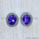 Amethyst 925 Sterling Silver Earrings (SJWES-321) Amethyst 925 Sterling Silver Earrings (SJWES-321)