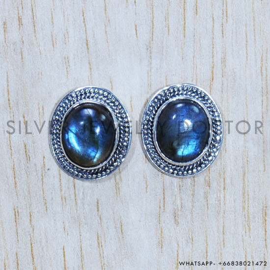 Labradorite 925 Sterling Silver Earrings (SJWES-333) Labradorite 925 Sterling Silver Earrings (SJWES-333)