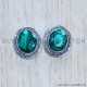 Emerald 925 Sterling Silver Earrings (SJWES-343) Emerald 925 Sterling Silver Earrings (SJWES-343)