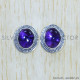 Amethyst 925 Sterling Silver Earrings (SJWES-344) Amethyst 925 Sterling Silver Earrings (SJWES-344)