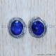 Sapphire 925 Sterling Silver Earrings (SJWES-356) Sapphire 925 Sterling Silver Earrings (SJWES-356)